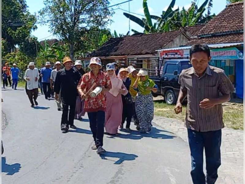 BNPB Gelar Latihan Evakuasi Mandiri Desa Pinggir Bengawan Solo di Cepu, Blora